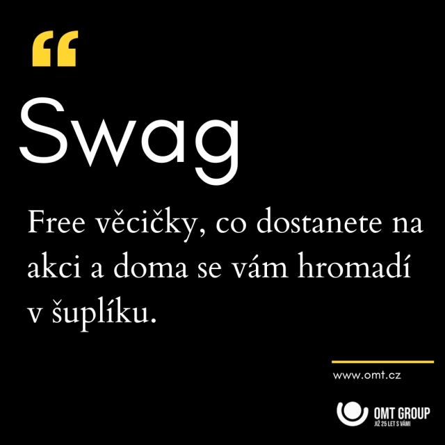 Aktuality - Co znamená "Swag"