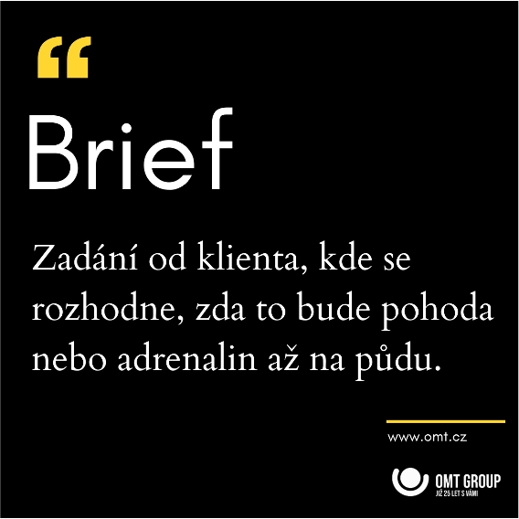 Aktuality - Co znamená "Brief"