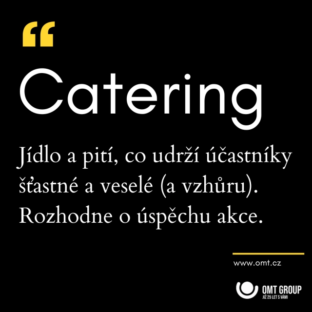 Aktuality - Co znamená "Catering"